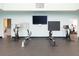 Fitness area with rowing machines and stationary bikes at 1351 Pelican Watch Villas, Seabrook Island, SC 29455