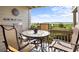 Enjoy water views from this relaxing deck, furnished with comfortable seating at 1351 Pelican Watch Villas, Seabrook Island, SC 29455
