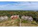 Aerial view of coastal community, showing the property's location and surrounding landscape at 1351 Pelican Watch Villas, Seabrook Island, SC 29455