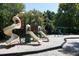 playground with slides, climbing structures, and swings at 1351 Pelican Watch Villas, Seabrook Island, SC 29455