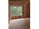 Dormer window in new construction attic bedroom framing at 108 S Williams Dr, Moncks Corner, SC 29461