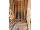 Unfinished interior closet with wood framing and OSB flooring at 108 S Williams Dr, Moncks Corner, SC 29461