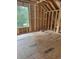 Unfinished attic bedroom with window in new construction at 108 S Williams Dr, Moncks Corner, SC 29461
