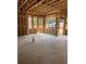 New construction living room framing with large windows at 108 S Williams Dr, Moncks Corner, SC 29461