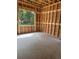 New home construction showing framing of bedroom with window at 108 S Williams Dr, Moncks Corner, SC 29461