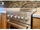 Stainless steel oven with four electric burners at 14 Lockwood Dr # 11A, Charleston, SC 29401