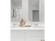 Double vanity bathroom with quartz countertop and tray at 630 Sweet Ramble Way, Summerville, SC 29486