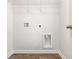 Laundry closet with hookups for washer and dryer, ready for installation at 168 River Hill Rd, Goose Creek, SC 29445