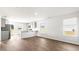 Open living room and kitchen with vinyl plank flooring at 168 River Hill Rd, Goose Creek, SC 29445