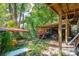 Outdoor storage area with kayaks, paddleboards and other items at 412 E Hudson Ave, Folly Beach, SC 29439