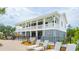 Elevated pool house with covered porch overlooks the community pool at 1687 Cultivation Ln # 461, Mount Pleasant, SC 29466