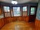 Breakfast nook with wood paneling and built-in window seat at 2320 S Lander Ln, Charleston, SC 29414