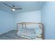 Light and airy bedroom with a full-size bed and ceiling fan at 133 Marion Rd, Summerville, SC 29486
