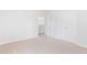 Bright bedroom with double door closet and carpet at 5536 Bowmore Blvd, Ravenel, SC 29470