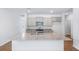 Kitchen features granite countertops and gray cabinets at 5536 Bowmore Blvd, Ravenel, SC 29470
