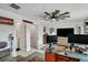 Spacious office with a desk, two monitors and lots of storage at 516 Yellow Leaf Ln, Summerville, SC 29486