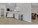 Modern kitchen features white cabinets, stainless steel appliances, and a large island at 516 Yellow Leaf Ln, Summerville, SC 29486