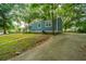 Blue house with a wooden porch and a grassy yard at 2355 Cambridge Ave, North Charleston, SC 29405