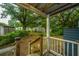 View from the back porch, showing a spacious backyard at 2355 Cambridge Ave, North Charleston, SC 29405