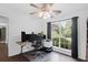 Home office with hardwood floors and large window at 1094 Honeysuckle Ln, Charleston, SC 29412