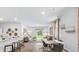 Modern kitchen with white cabinets, granite countertops, and stainless steel appliances at 5528 Bowmore Blvd, Ravenel, SC 29470