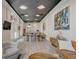 Common area with seating, tables, and modern decor at 150 Bee Street # 614, Charleston, SC 29401