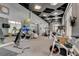 Well-equipped fitness center with various exercise machines and free weights at 150 Bee Street # 614, Charleston, SC 29401