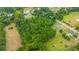 Aerial view of property with large wooded area at 3279 Wire Rd, Saint George, SC 29477