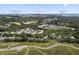 Aerial view of 1616 Live Oak Park, highlighting its proximity to neighborhood amenities at 1616 Live Oak Park, Seabrook Island, SC 29455