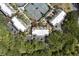 Aerial view of the property and surrounding area at 1616 Live Oak Park, Seabrook Island, SC 29455