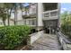 Condo exterior with walkway and landscaping at 1616 Live Oak Park, Seabrook Island, SC 29455