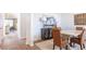 Dining area with access to kitchen and hallway at 183 Morning View Way, Moncks Corner, SC 29461