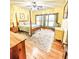 Bedroom with hardwood floors, ceiling fan, and large windows at 1813 Albert Storm Ave, Moncks Corner, SC 29461