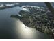 Aerial view of waterfront homes and community at 1813 Albert Storm Ave, Moncks Corner, SC 29461
