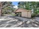 Outdoor carport with concrete slab and ample shade at 1813 Albert Storm Ave, Moncks Corner, SC 29461