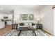 Cozy living room with sofa and coffee table at 357 Willows Crescent Dr, Moncks Corner, SC 29461
