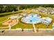 Aerial view of community pool and playground at 244 Watersglen Dr, Summerville, SC 29486