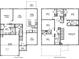 Two-story home floor plan, four bedrooms, and two and a half bathrooms at 189 Morning View Way, Moncks Corner, SC 29461