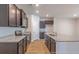 Modern kitchen with granite countertops and stainless steel appliances at 374 Willows Crescent Dr, Moncks Corner, SC 29461