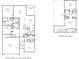 Two-story home floor plan, showing a spacious layout with multiple bedrooms and bathrooms at 374 Willows Crescent Dr, Moncks Corner, SC 29461
