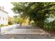Designated parking area behind a white picket fence at 167 Coming St, Charleston, SC 29403