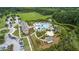 Community pool, clubhouse, and parking areas at 3427 Colonel Vanderhorst Cir, Mount Pleasant, SC 29466