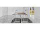 Double stainless steel sink with granite countertop at 361 Willows Crescent Dr, Moncks Corner, SC 29461