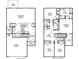 Two-story home floor plan with four bedrooms and a two-car garage at 353 Willows Crescent Way, Moncks Corner, SC 29461