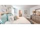 Main bedroom with king-size bed and en-suite bathroom at 353 Willows Crescent Way, Moncks Corner, SC 29461