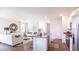 Open concept living and kitchen area with hardwood floors at 150 Carolina Groves Blvd, Moncks Corner, SC 29461