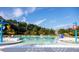 Resort-style pool with surrounding lounge chairs at 102 East Morton St, Summerville, SC 29486