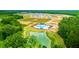 Community pool with cabana, pergola, and playground at 172 Yarrow Way, Moncks Corner, SC 29461