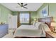 Main bedroom with light walls, and a comfortable bed at 182 Greenwich Dr, Summerville, SC 29486