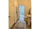 Bathroom with pedestal sink, toilet, and access to a walk-in shower at 420 Carolina Cherry Ct # 204, Charleston, SC 29414